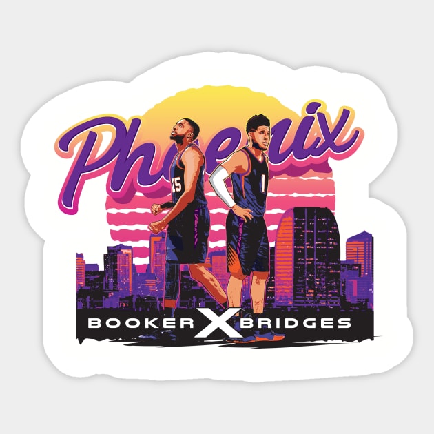 Booker & Bridges Phoenix shirt Sticker by goderslim
